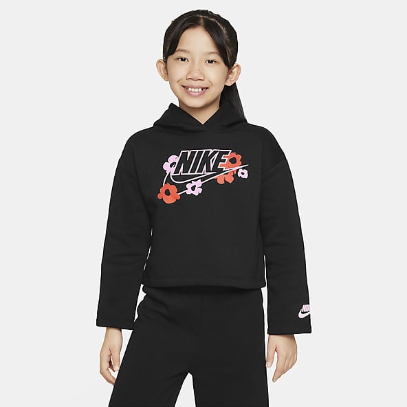 Boys black nike sweatshirt clearance
